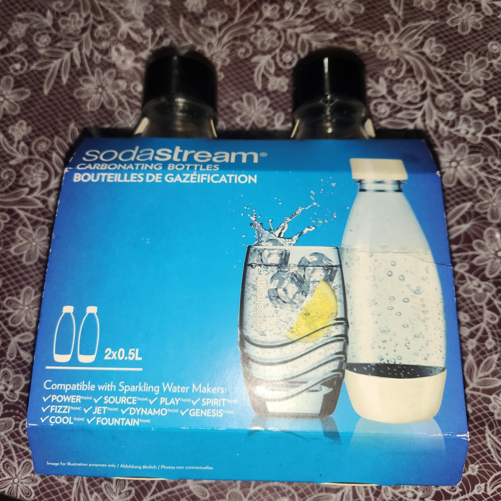 SodaStream Carbonating Bottles - Black